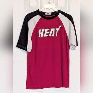 Majestic Unisex NBA Basketball Miami Heat T-Shirt/Top/SS Shirt